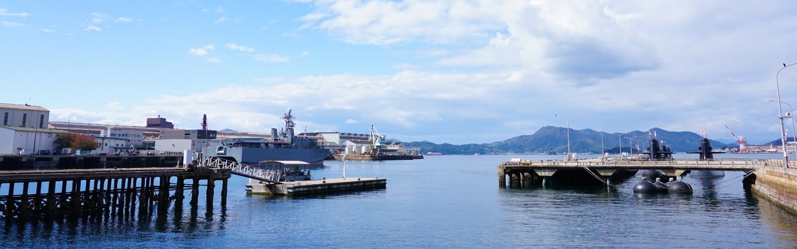 写真：呉市のアレイからすこじまの風景